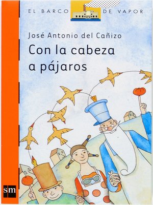 cover image of Con la cabeza a pájaros